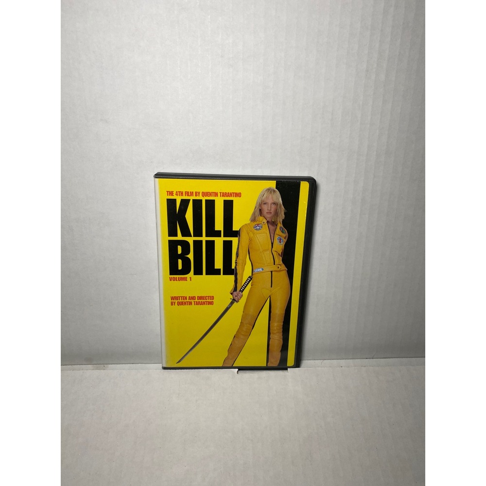 Kill Bill Volume 1 DVD Quentin Tarantino Uma Thurman Martial Arts Action Movie